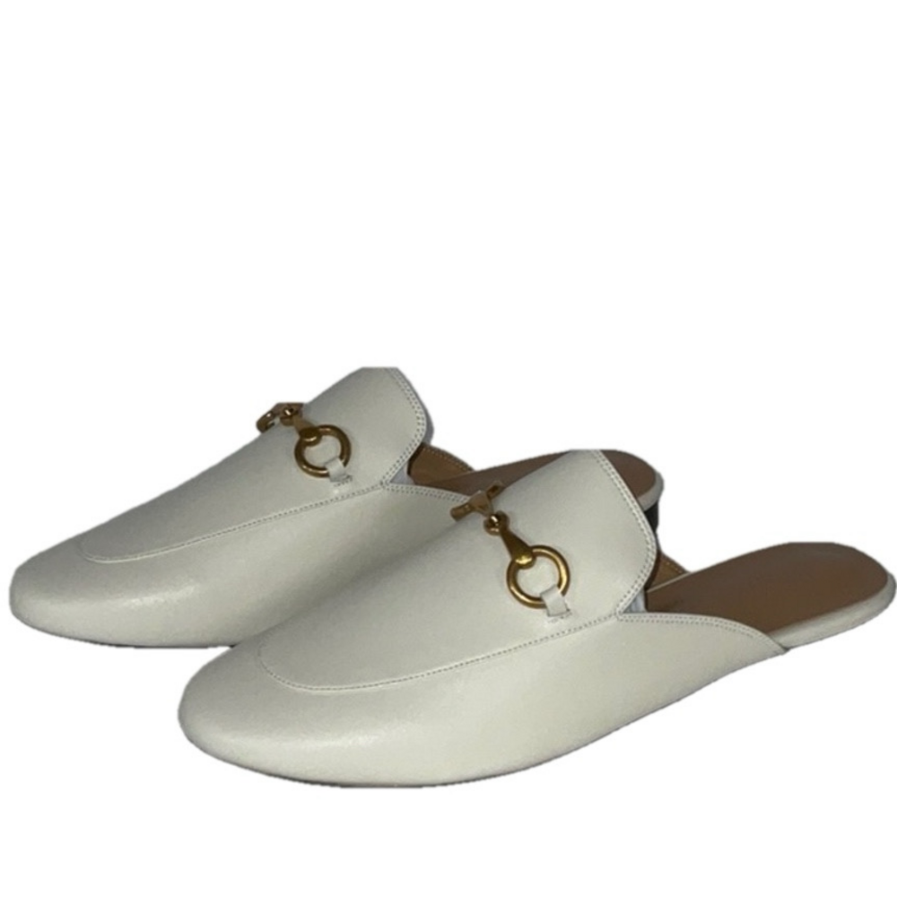 NEW KAITLYN Elegant White Women's Slip-On Loafers